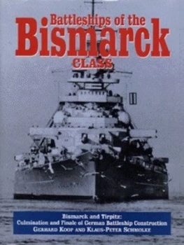 Image of Battleships of the Bismarck Class Hardback