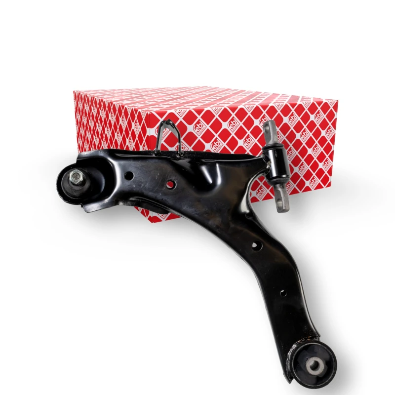 Image of FEBI BILSTEIN 41839 Suspension arm Control Arm, Sheet Steel, Front Axle Left, with lock nut Sheet Steel Track Control Arm (273)