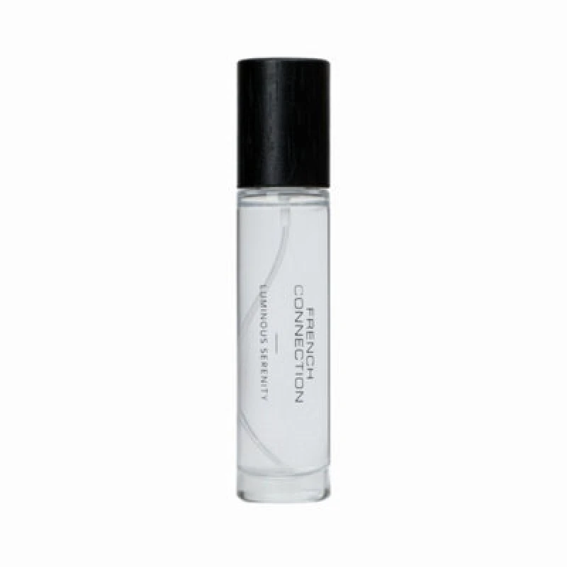 Image of French Connection Black Wooden Surround Luminous Serenity Room Spray 100Ml