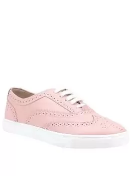Image of Hush Puppies Tammy Brogue, Blush, Size 3, Women