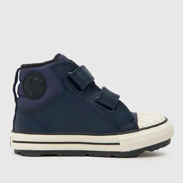 image of Converse navy all star berkshire Boys Toddler trainers Navy UK 2 (EU 18)