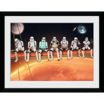 image of Stormtrooper Stormtroopers On A Girder Collector Print