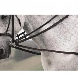 Shires Web Draw Reins - Black