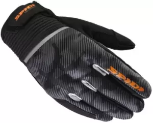 Image of Spidi Flash Motorcycle Gloves, black-green-multicolored, Size 2XL, black-green-multicolored, Size 2XL