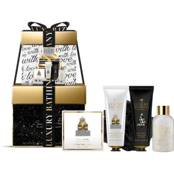 image of Grace Cole Luxury Bathing Sparkling Pear & Nectarine Blossom Gift Set (With Aromas Of Pears)