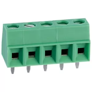 Phoenix Contact 1727049 MKDS 1/ 5-3,81 5 Way Screw Terminal Block ...