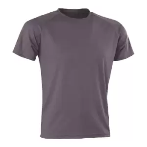 Image of Spiro Mens Aircool T-Shirt (XXS) (Grey)