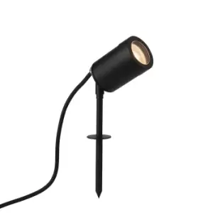 Image of Odyssey Outdoor Spike Satin Black Paint & Clear Glass IP65