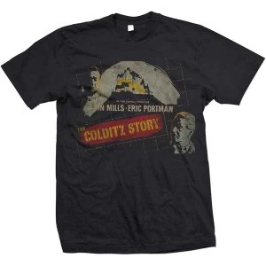 image of StudioCanal - The Colditz Story Unisex Medium T-Shirt - Black