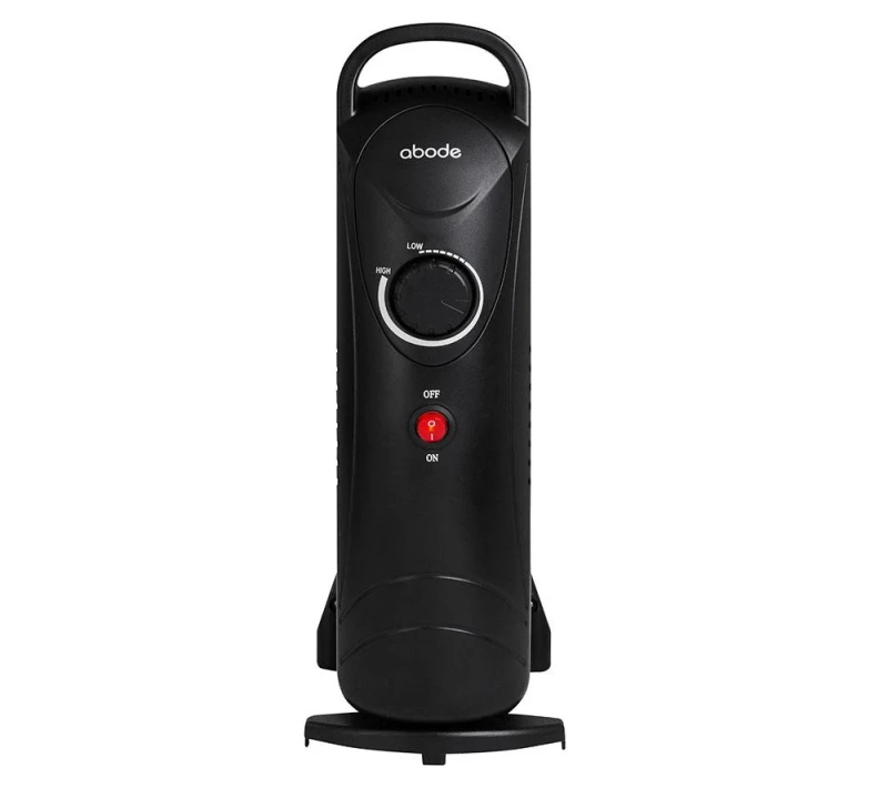 Image of ABODE AOFR5001B Portable Oil-Filled Radiator - Black 5056233839455