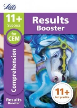 Image of 11+ comprehension results booster by Letts 11+