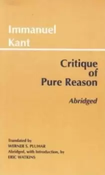 Image of Critique of Pure Reason, Abridged