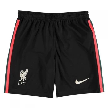 image of Nike Liverpool Away Shorts 2021 2022 Junior - Black