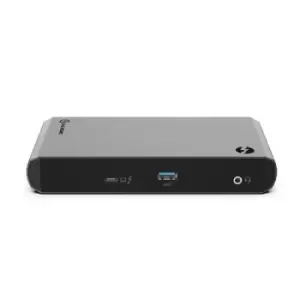 image of ALOGIC TB3DTRG2 notebook dock/port replicator Wired USB 3.2 Gen 2 (3.1 Gen 2) Type-C Black Grey