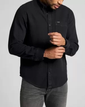 Lee Long Sleeve Button Down Denim Shirt