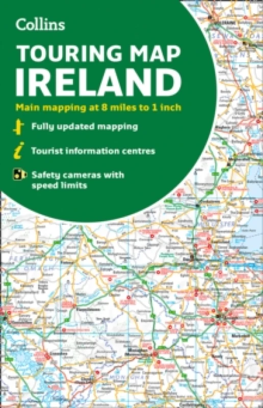 Image of Collins Ireland Touring Map. By Collins Maps Books