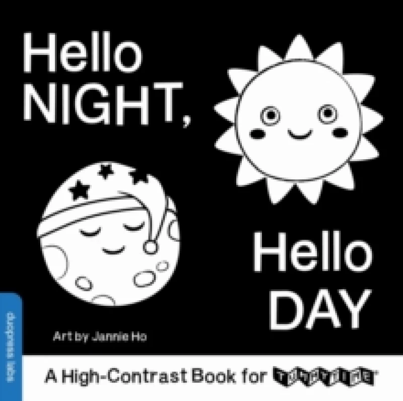 Image of Hello Night, Hello Day : A High-Contrast Book for TummyTime Board book