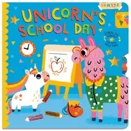 Image of unicorns school day turn the wheels for some silly fun