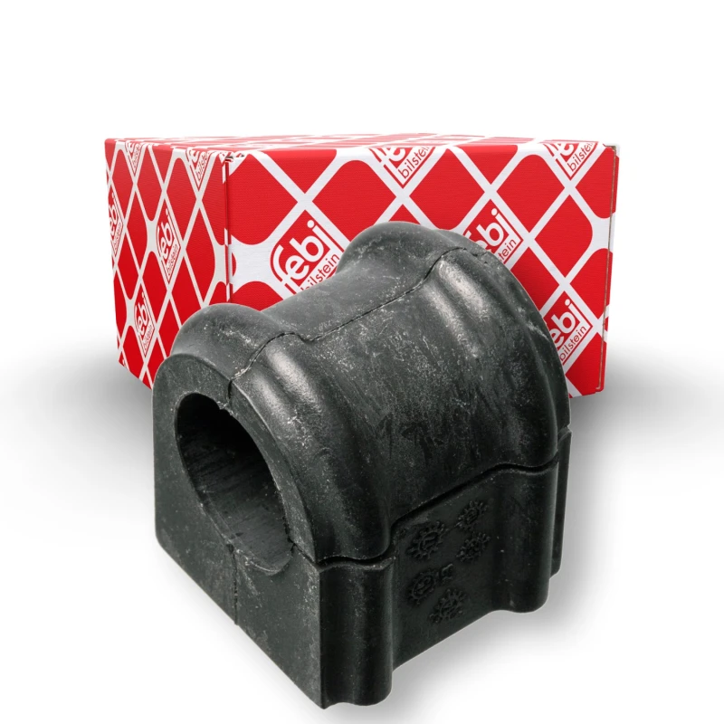 Image of FEBI BILSTEIN 18875 Stabilizer Bushes inner, Rubber Rubber Anti-roll Bar Bush Kit (1334)