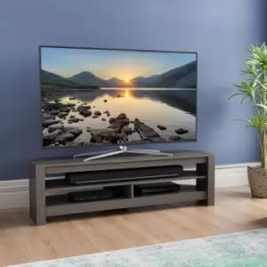 Image of Calibre Wide TV Stand 140cm, Oak Effect Grey