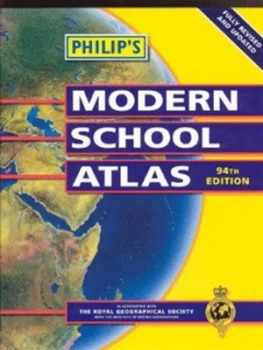 Image of Philips Modern School Atlas by Royal Geographical Society and Institute of British Geographers Paperback