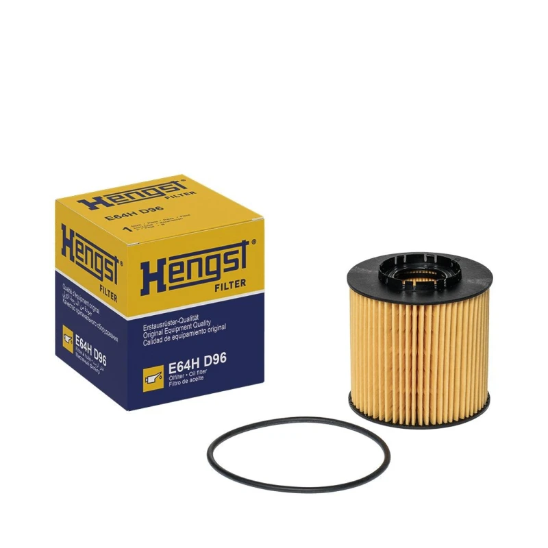 Image of Oil filter HENGST FILTER E64H D96