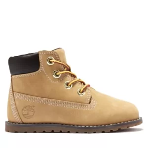 Timberland Pokey Pine 6" Boot For Toddler In Yellow Yellow Kids, Size 6