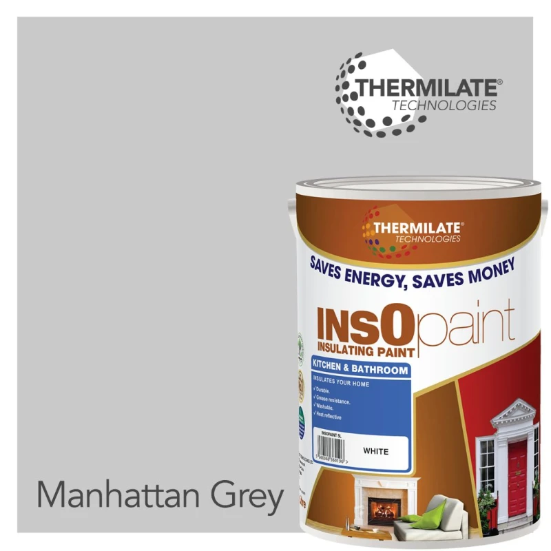 Image of THERMILATE TECHNOLOGIES Kitchen & Bathroom Paint - 5L in Matchstick Matchstick Unisex 5L