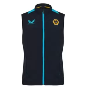 Image of Castore Wolves Gilet Mens - Black