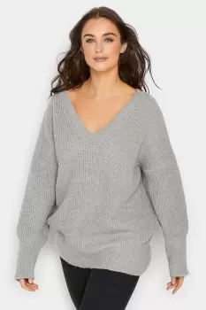 image of Tall V-Neck Jumper