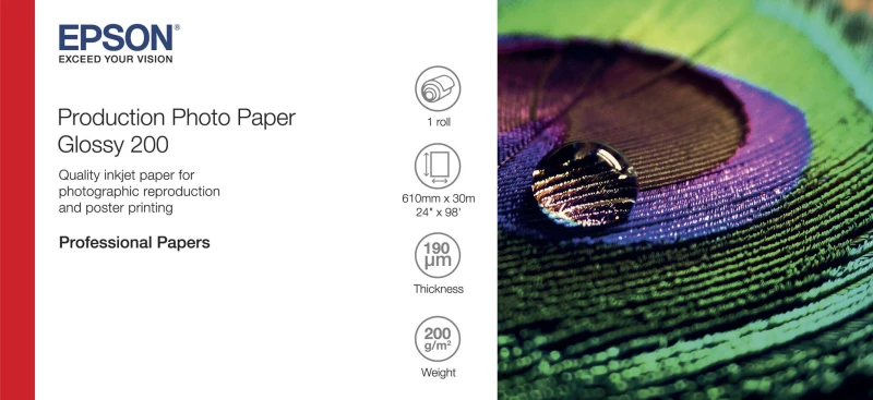 Image of Epson Epson Photo Paper Gloss 200 White C13S450371