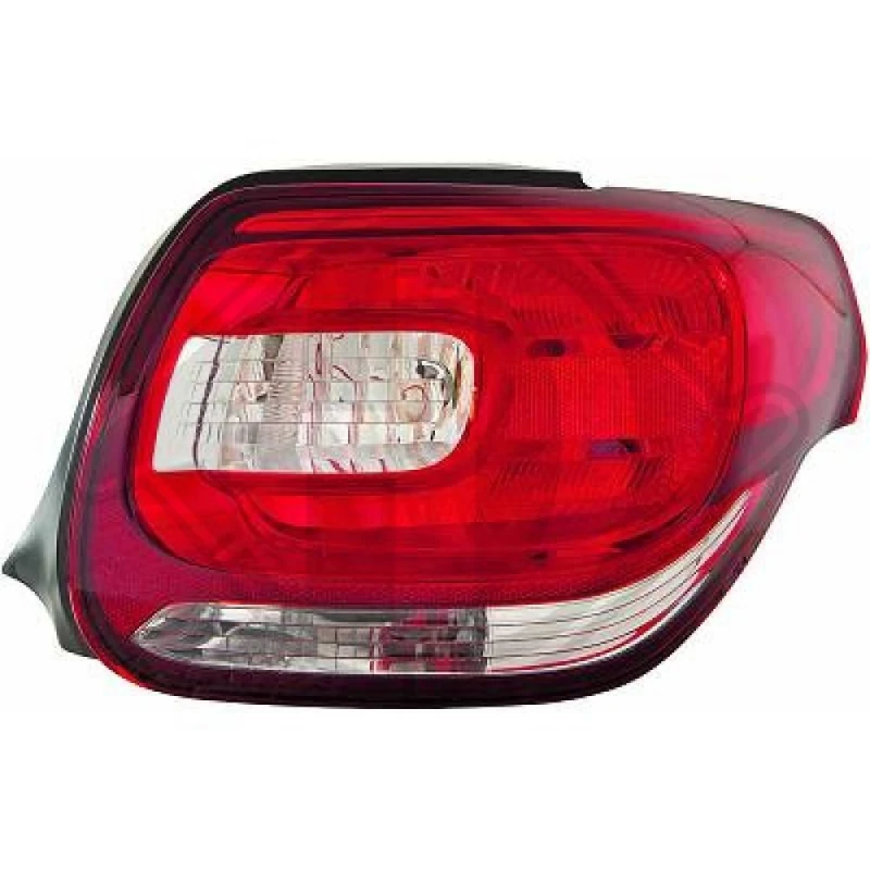 Image of DIEDERICHS 4006290 Rear light without bulb holder, Right, PY21W Combination Rearlight (391)