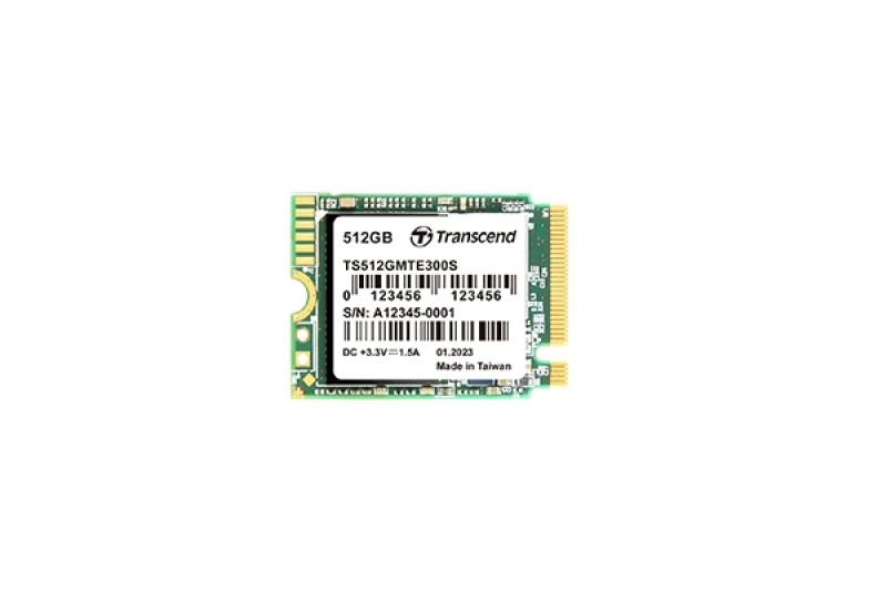 Image of Transcend MTE300S 512GB M.2 PCI Express 3.0 NVMe 3D NAND