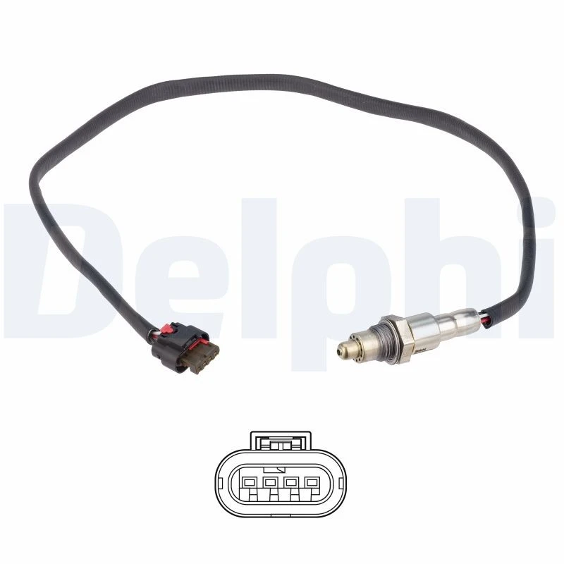 Image of DELPHI Lambda sensor DELPHI ES21411-12B1