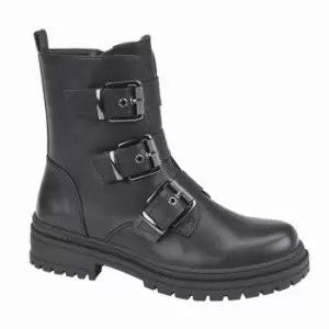 Image of Cipriata Womens/Ladies Natalia Ankle Boots (5 UK) (Black)