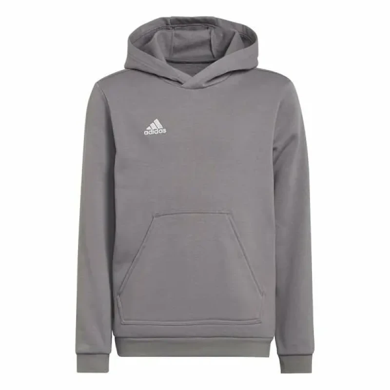Image of adidas ENT22 Hoodie Juniors - Grey Grey 9 - 10 Years