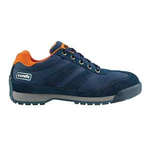 Image of Scruffs Halo 2 Safety Trainer - Navy Size 10
