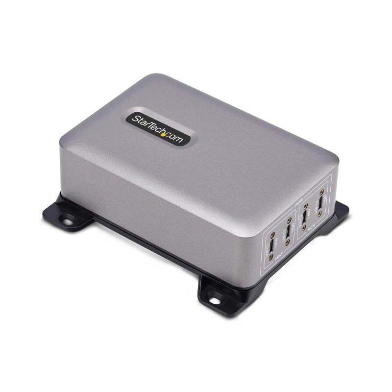 Image of StarTech.com 4-Port Multi-Device USB-C Charger. 240W Total. Single Por