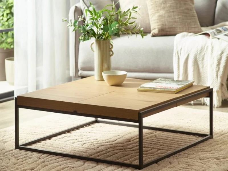 Image of Julian Bowen Ezra Light Oak Wooden Coffee Table