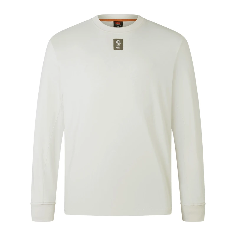 Image of Canterbury British and Irish Lions 2024 Outback Long Sleeve T-Shirt Adults Rainy Day male M