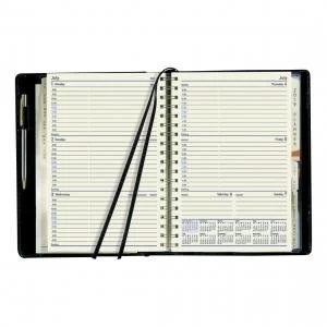 Image of Collins Elite 2019 Executive Business Diary Wirebound Week to View Ref