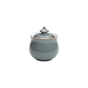 image of Denby Regency Green Covered Sugar Bowl