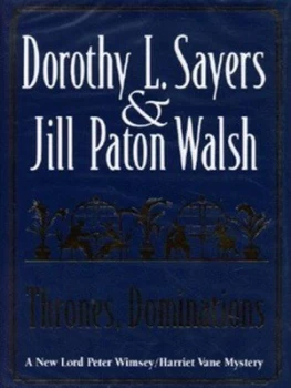 Image of Thrones Dominations by Dorothy L Sayers Hardback