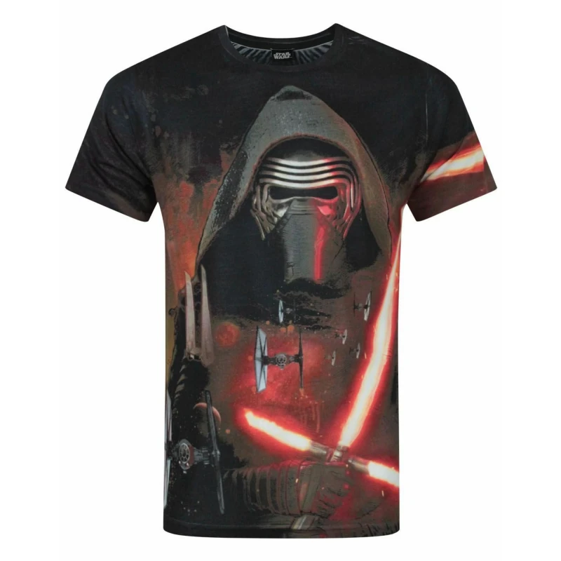 Image of (Medium) Star Wars Short Sleeved T-Shirt (Mens White)