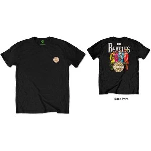 Image of The Beatles - Sgt Pepper Mens Large T-Shirt - Black