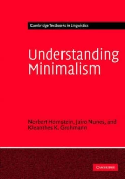 Image of Understanding Minimalism by Norbert Hornstein Book