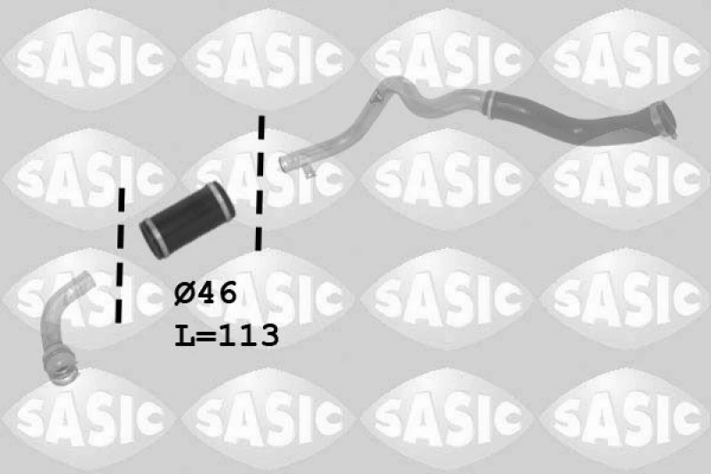 Image of Charger intake hose SASIC 3334062