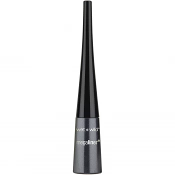 image of wet n wild megaliner Liquid Eyeliner - Black 3.5ml