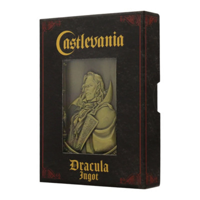 Image of Castlevania Dracula Limited Edition Collectible Metal Ingot Metallics unisex