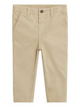 image of Mango Baby Boys Chino Trousers - Stone